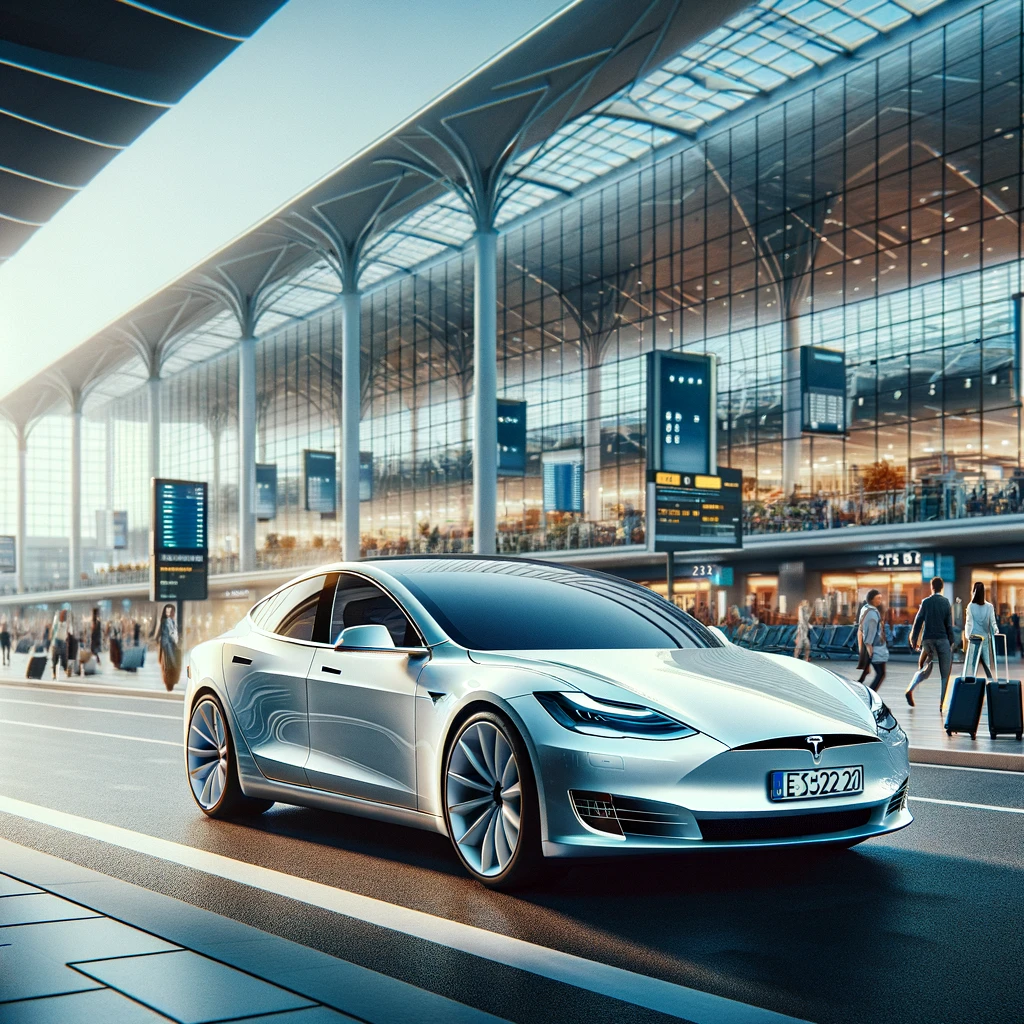 Luxury Tesla Airport Transfers in Gold Coast